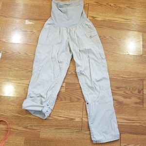 EUC Motherhood Maternity Cargo Pants Large